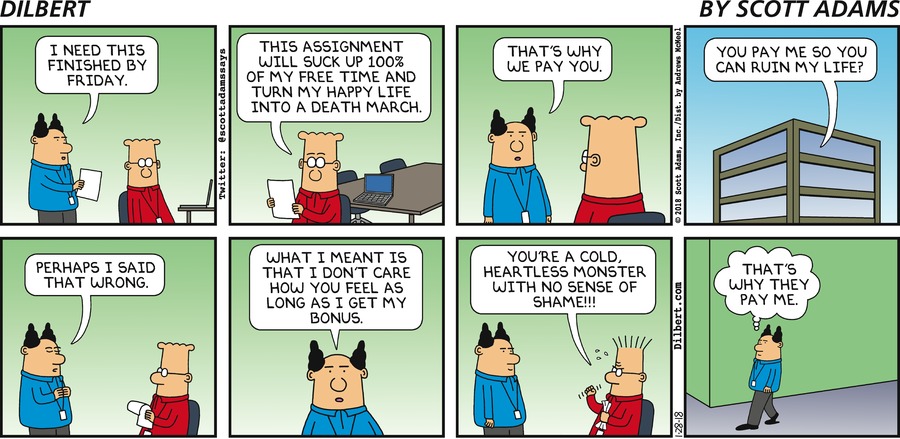 Dilbert Cartoon